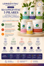 KIT LONGEVITAL® 5 PILARES Programa basado en 6 Functional Blends
