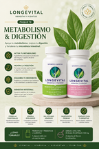 Metabolismo & Digestión - Functional Blends Longevital®