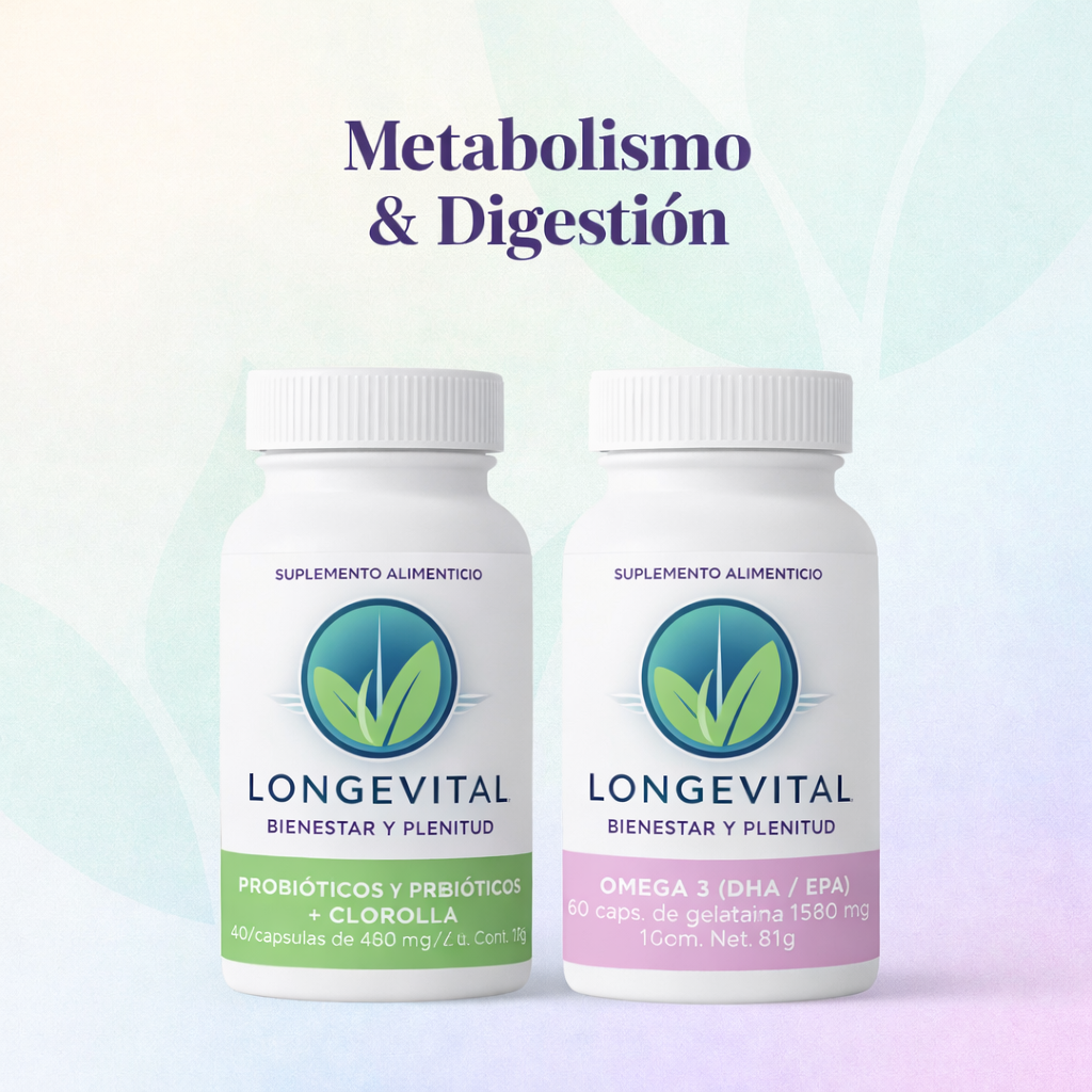 KIT LONGEVITAL® 5 PILARES Programa basado en Functional Blends