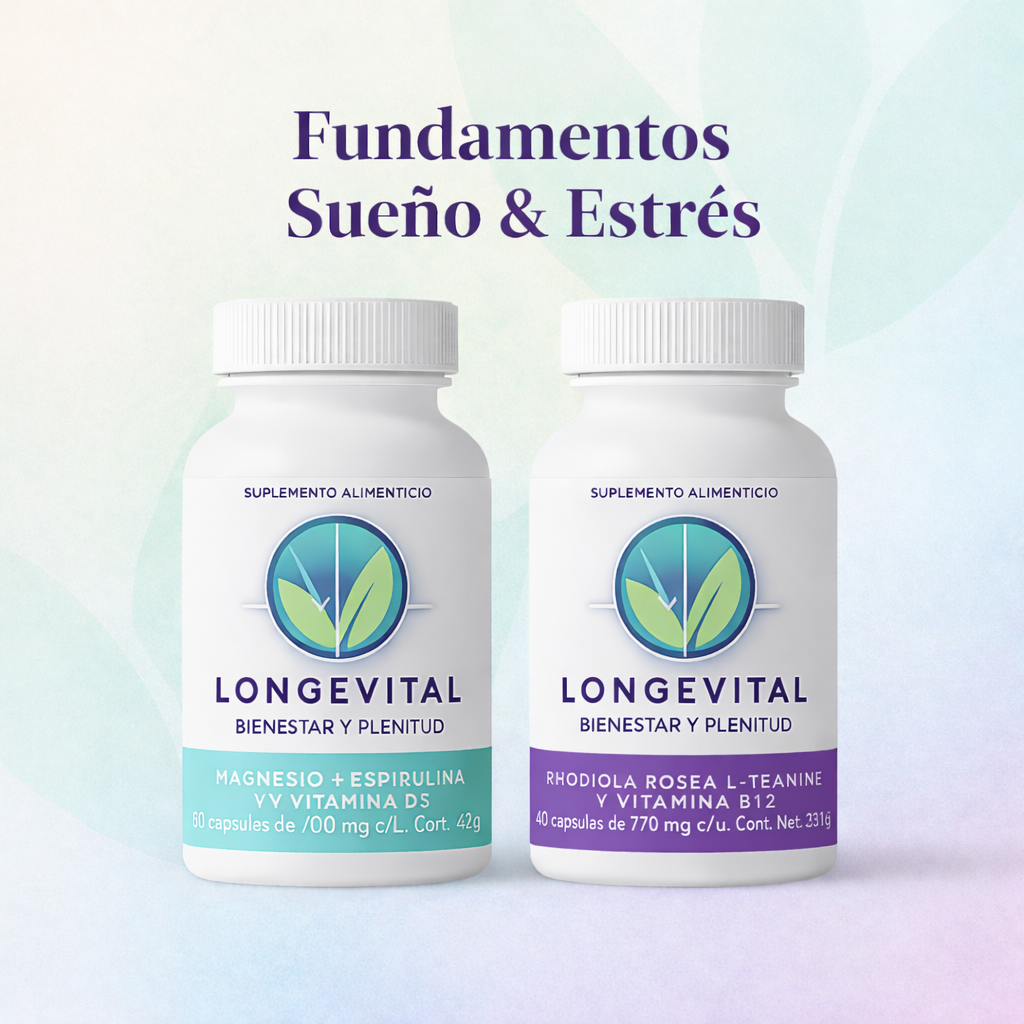 KIT LONGEVITAL® 5 PILARES Programa basado en Functional Blends